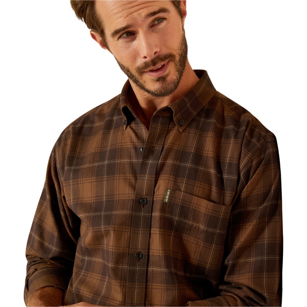 2025 Ariat Mens Clement Shirt 10062685 - Delicioso Plaid